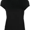 ( Nouvelle Collection ) Rick Owens T-shirt Slim à Col Rond Femme -Rick Owens Soldes 17784102 37514771 600