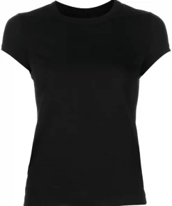 ( Nouvelle Collection ) Rick Owens T-shirt Slim à Col Rond Femme