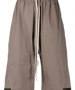 ( Nouvelle Collection ) Rick Owens Short Ă Taille Ă Lien De Resserrage Homme