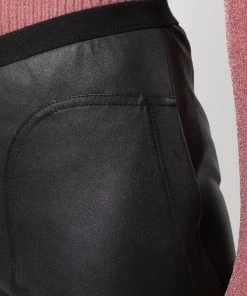 ( Nouvelle Collection ) Rick Owens Legging En Cuir à Empiècements 09 BLACK 11 ( Nouvelle Collection ) Rick Owens Legging En Cuir à Empiècements 09 BLACK -Rick Owens Soldes 17796332 37483795 600