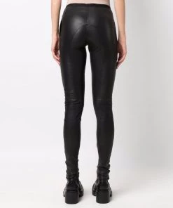 ( Nouvelle Collection ) Rick Owens Legging En Cuir à Empiècements 09 BLACK 10 ( Nouvelle Collection ) Rick Owens Legging En Cuir à Empiècements 09 BLACK -Rick Owens Soldes 17796332 37484385 600