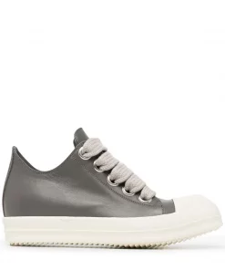 ( Nouvelle Collection ) Rick Owens Baskets Lacées à Semelle épaisse Homme