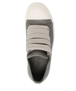( Nouvelle Collection ) Rick Owens Baskets Lacées à Semelle épaisse Homme -Rick Owens Soldes 17811237 37499566 600