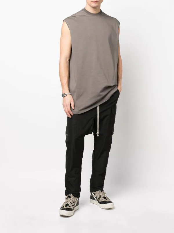 ( Nouvelle Collection ) Rick Owens Pantalon Sarouel à Poches Plaquées 09 BLACK 4 ( Nouvelle Collection ) Rick Owens Pantalon Sarouel à Poches Plaquées 09 BLACK – Image 2