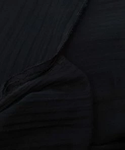 ( Nouvelle Collection ) Rick Owens 09 BLACK écharpe Cot Mega à Bords Francs Homme -Rick Owens Soldes 17815687 38820283 600