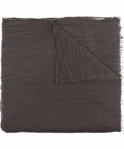 ( Nouvelle Collection ) Rick Owens écharpe Sandy à Bords Francs 64 OXBLOOD