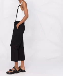 ( Nouvelle Collection ) Rick Owens Pantalon à Coupe Courte Femme -Rick Owens Soldes 17816667 37508821 600
