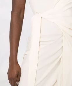 ( Nouvelle Collection ) Rick Owens Robe Ceinturée à Col V 21 NATURAL 14 ( Nouvelle Collection ) Rick Owens Robe Ceinturée à Col V 21 NATURAL -Rick Owens Soldes 17816670 37499039 600