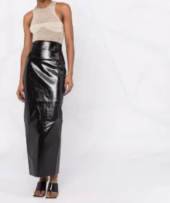 ( Nouvelle Collection ) Rick Owens Jupe Crayon En Cuir Artificiel 09 BLACK 9 ( Nouvelle Collection ) Rick Owens Jupe Crayon En Cuir Artificiel 09 BLACK -Rick Owens Soldes 17816713 37621016 600