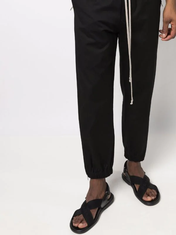 ( Nouvelle Collection ) Rick Owens 09 BLACK Pantalon De Jogging à Lien De Resserrage Homme 7 ( Nouvelle Collection ) Rick Owens 09 BLACK Pantalon De Jogging à Lien De Resserrage Homme – Image 5