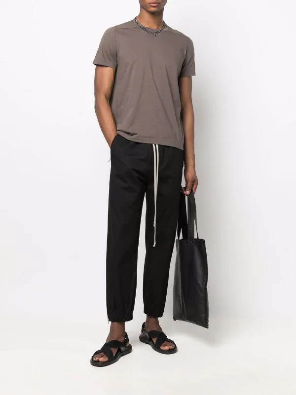 ( Nouvelle Collection ) Rick Owens 09 BLACK Pantalon De Jogging à Lien De Resserrage Homme 4 ( Nouvelle Collection ) Rick Owens 09 BLACK Pantalon De Jogging à Lien De Resserrage Homme – Image 2