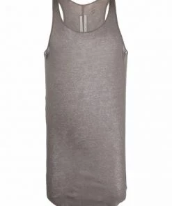 ( Nouvelle Collection ) Rick Owens 34 DUST Débardeur Nervuré à Dos Nageur Homme