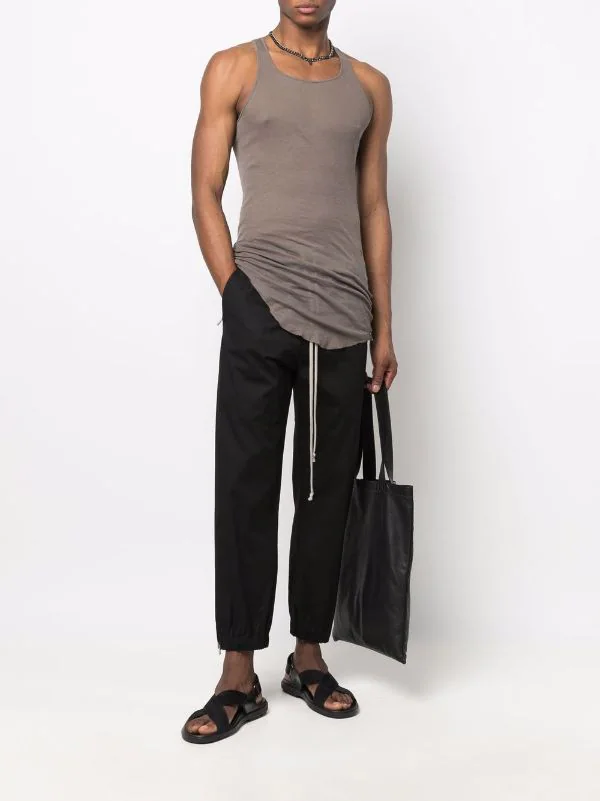 ( Nouvelle Collection ) Rick Owens 34 DUST Débardeur Nervuré à Dos Nageur Homme 4 ( Nouvelle Collection ) Rick Owens 34 DUST Débardeur Nervuré à Dos Nageur Homme – Image 2