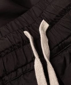 ( Nouvelle Collection ) Rick Owens Bermuda à Lien De Resserrage 09 BLACK -Rick Owens Soldes 17817348 37622047 600