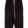 ( Nouvelle Collection ) Rick Owens Bermuda à Lien De Resserrage 09 BLACK -Rick Owens Soldes 17817348 37681266 600