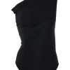 ( Nouvelle Collection ) Rick Owens 09 BLACK Maillot De Bain Asymétrique à Une épaule Femme -Rick Owens Soldes 17818580 37544750 600