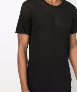 ( Nouvelle Collection ) Rick Owens Débardeur à Coupe Longue 09 BLACK -Rick Owens Soldes 17821788 37574585 600