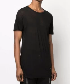 ( Nouvelle Collection ) Rick Owens Débardeur à Coupe Longue 09 BLACK -Rick Owens Soldes 17821788 37577868 600