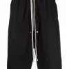 ( Nouvelle Collection ) Rick Owens Short Sarouel à Lien De Resserrage Homme -Rick Owens Soldes 17821974 37545111 600