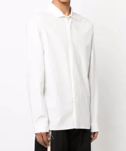 ( Nouvelle Collection ) Rick Owens Chemise Unie à Manches Longues 11 MILK 9 ( Nouvelle Collection ) Rick Owens Chemise Unie à Manches Longues 11 MILK -Rick Owens Soldes 17822542 37640755 600