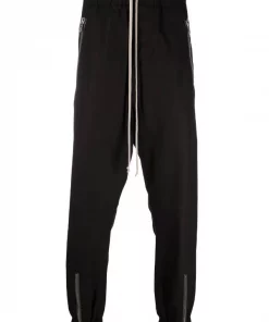 ( Nouvelle Collection ) Rick Owens Pantalon à Taille élastiquée Homme