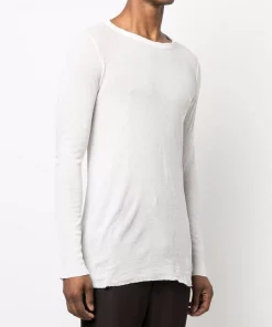 ( Nouvelle Collection ) Rick Owens T-shirt à Encolure Ras Du Cou 11 MILK -Rick Owens Soldes 17822601 37542834 600