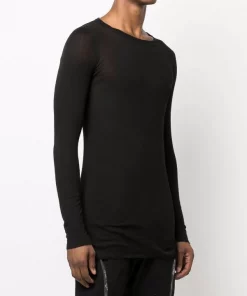 ( Nouvelle Collection ) Rick Owens T-shirt à Encolure Ras Du Cou Homme -Rick Owens Soldes 17823459 37544394 600