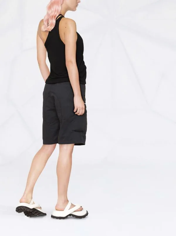 ( Nouvelle Collection ) Rick Owens Débardeur Nervuré à Design Superposé 09 BLACK 6 ( Nouvelle Collection ) Rick Owens Débardeur Nervuré à Design Superposé 09 BLACK – Image 4