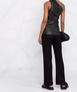 ( Nouvelle Collection ) Rick Owens 09 BLACK Blouse Athena à Design à Une épaule Femme -Rick Owens Soldes 17830934 38099841 600