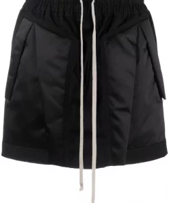 Rick Owens 09 BLACK Minijupe Fog Femme