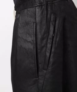 ( Nouvelle Collection ) Rick Owens Short Basket Swinger à Coupe Sarouel 09 BLACK -Rick Owens Soldes 17832992 37824418 600