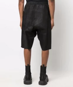 ( Nouvelle Collection ) Rick Owens Short Basket Swinger à Coupe Sarouel 09 BLACK -Rick Owens Soldes 17832992 37824419 600