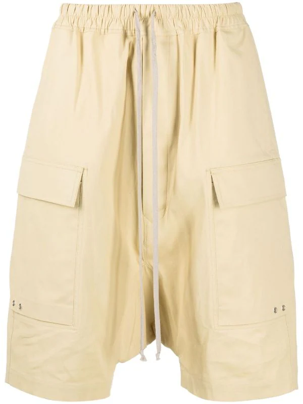 ( Nouvelle Collection ) Rick Owens Short Sarouel à Taille à Lien De Resserrage Homme 3 ( Nouvelle Collection ) Rick Owens Short Sarouel à Taille à Lien De Resserrage Homme