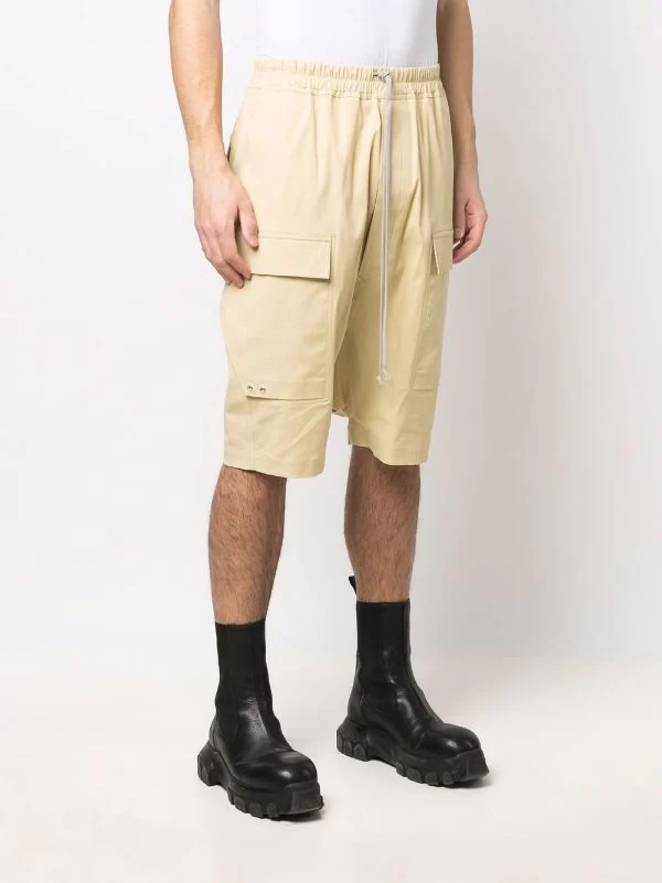 ( Nouvelle Collection ) Rick Owens Short Sarouel à Taille à Lien De Resserrage Homme 5 ( Nouvelle Collection ) Rick Owens Short Sarouel à Taille à Lien De Resserrage Homme – Image 3