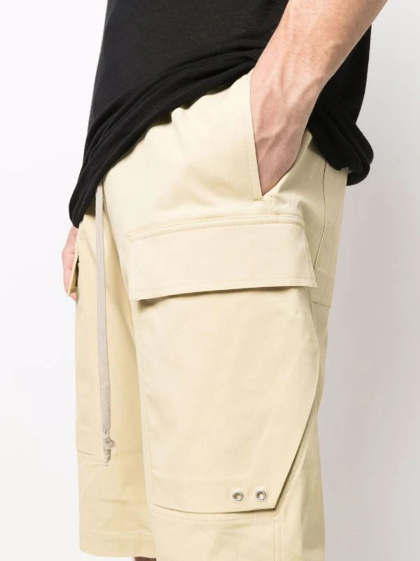 ( Nouvelle Collection ) Rick Owens Short Sarouel à Taille à Lien De Resserrage Homme 7 ( Nouvelle Collection ) Rick Owens Short Sarouel à Taille à Lien De Resserrage Homme – Image 5