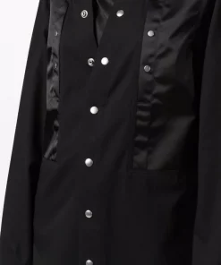 ( Nouvelle Collection ) Rick Owens Chemise à Design à Empiècements Femme 11 ( Nouvelle Collection ) Rick Owens Chemise à Design à Empiècements Femme -Rick Owens Soldes 17834669 37643091 600