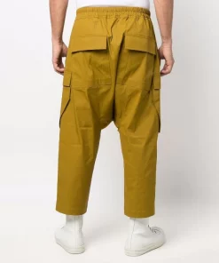( Nouvelle Collection ) Rick Owens SULPHATE Pantalon à Taille élastiquée Homme -Rick Owens Soldes 17836229 37594793 600