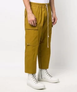 ( Nouvelle Collection ) Rick Owens SULPHATE Pantalon à Taille élastiquée Homme -Rick Owens Soldes 17836229 37596800 600