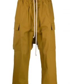 ( Nouvelle Collection ) Rick Owens SULPHATE Pantalon à Taille élastiquée Homme