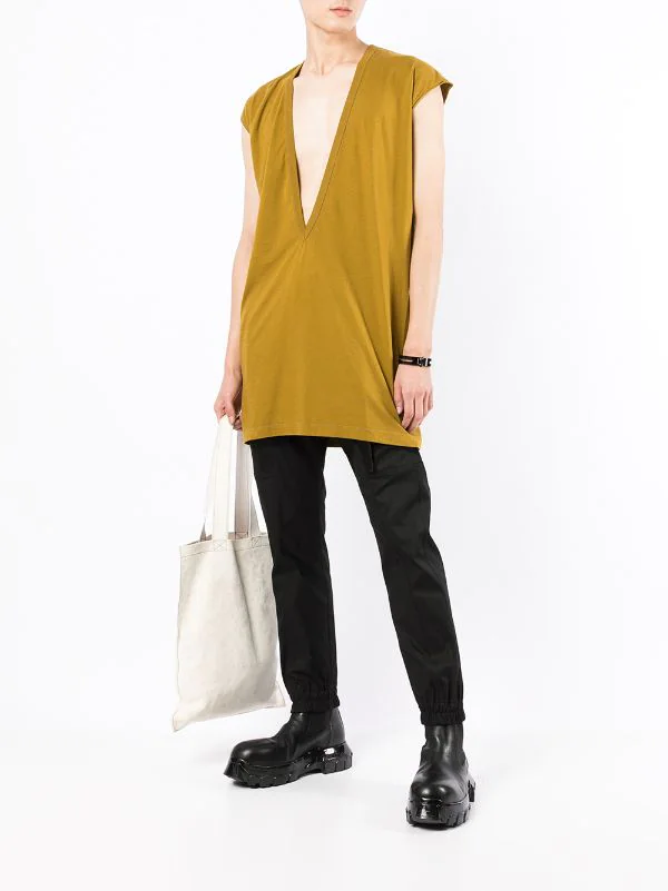 ( Nouvelle Collection ) Rick Owens Débardeur Dylan à Col V Profond 72 SULPHATE 4 ( Nouvelle Collection ) Rick Owens Débardeur Dylan à Col V Profond 72 SULPHATE – Image 2