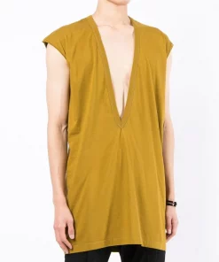 ( Nouvelle Collection ) Rick Owens Débardeur Dylan à Col V Profond 72 SULPHATE 9 ( Nouvelle Collection ) Rick Owens Débardeur Dylan à Col V Profond 72 SULPHATE -Rick Owens Soldes 17840129 37570209 600