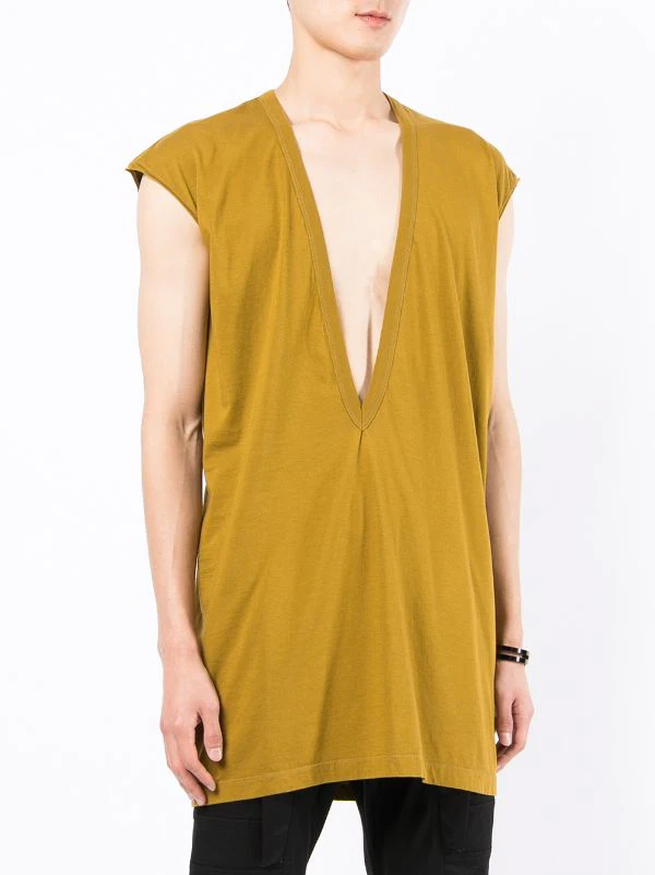 ( Nouvelle Collection ) Rick Owens Débardeur Dylan à Col V Profond 72 SULPHATE 5 ( Nouvelle Collection ) Rick Owens Débardeur Dylan à Col V Profond 72 SULPHATE – Image 3