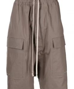 ( Nouvelle Collection ) Rick Owens Short Ă Poches Cargo 34 DUST