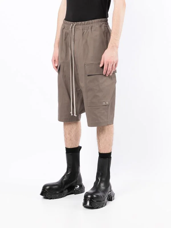 ( Nouvelle Collection ) Rick Owens Short à Poches Cargo 34 DUST 5 ( Nouvelle Collection ) Rick Owens Short à Poches Cargo 34 DUST – Image 3