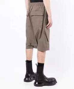 ( Nouvelle Collection ) Rick Owens Short à Poches Cargo 34 DUST 12 ( Nouvelle Collection ) Rick Owens Short à Poches Cargo 34 DUST -Rick Owens Soldes 17841000 37570221 600