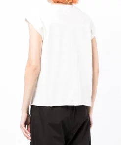 Rick Owens T-shirt à Col Rond 11 MILK -Rick Owens Soldes 17846274 37688005 600