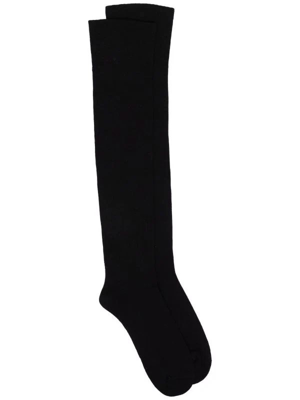 ( Nouvelle Collection ) Rick Owens Chaussettes à Logo Intarsia Homme 3 ( Nouvelle Collection ) Rick Owens Chaussettes à Logo Intarsia Homme