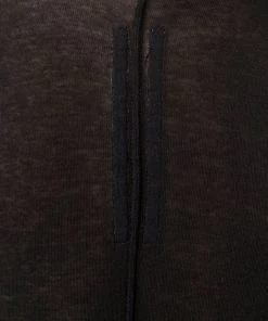 ( Nouvelle Collection ) Rick Owens Robe-débardeur Longue Forever à Effet De Transparence 09 BLACK -Rick Owens Soldes 17859935 37624812 600