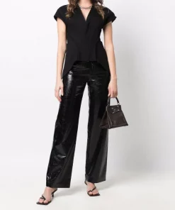 ( Nouvelle Collection ) Rick Owens Blouse Sans Manches à Col V Femme -Rick Owens Soldes 17860685 37672844 600
