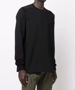 ( Nouvelle Collection ) Rick Owens Haut à Manches Longues 09 BLACK -Rick Owens Soldes 17860686 38551326 600